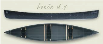 Kanoe Loxia 16.7  laiva